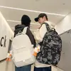 Mochila Escolar Estilo Japonés, Estilo Universitario, Estampado Temático del Bosque, Lindo Diseño de Oso, Alto Valor Estético, Mochila con Múltiples Compartimentos para Estudiantes de Secundaria y Preparatoria