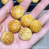 Hueso de Fruta Marfil Natural Piña Asada al Carbón Bollo Perforado Accesorios Espaciadores Pulsera de Abalorios Hecha a Mano Accesorios