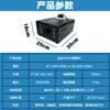 Máquina de Humo de Temperatura Constante Stage 900W con 6 Luces LED, Máquina de Niebla Portátil para Bares, Bodas y Actuaciones Comerciales, Generador de Humo Pequeño