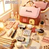 Bolsa de Cosméticos para Mujer, Neceser Portátil 2024 Nuevo, Gran Capacidad, Casa Dopamina, Bolso Multifuncional, Impermeable, Viaje