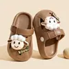 Zuecos de Eva para Niños de Verano Suela Blanda Antideslizante Niños y Niñas Lindos Zapatos de Playa Sandalias y Pantuflas para Bebé Baotou