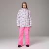 Snow Yipai traje de esqui feminino à prova de vento Impermeável quente jaqueta adulta traje de montanhismo traje de esqui ao ar livre conjunto de calças