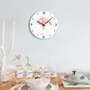 Reloj de pared digital para sala de estar con flamenco, acrílico, silencioso, para el hogar, creativo, de moda, venta al por mayor y al por menor