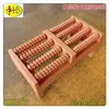 Masajeador de Pies Taburete de Masaje Imitación Madera Plástico Masajeador de Pies Baño de Pies Terapia de Pies Taburete de Masaje de Pies Esterilla de Masaje