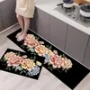 Alfombrilla Desechable para Cocina Estilo Minimalista Umbral Bajo Antideslizante Diatomeas Bloqueo de Agua Absorción de Aceite Suave y Pegajosa Alfombrilla de Piso para Entrada