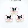 Lindos accesorios de joyería de resina de dibujos animados para bricolaje, pegamento en crema, carcasa de teléfono móvil, caja decorativa, horquilla, parche, material al por mayor
