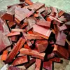 Aparas de Madeira de Sândalo Vermelho de Folha Pequena, Aparas de Marcenaria, Matérias-Primas de Mogno, Contas, Materiais para Prática Manual, Materiais para Grampos de Cabelo