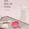 Venta al por mayor de fábrica Tazón de silicona para fregar, Tazón para limpiar brochas de maquillaje, Herramienta de belleza Esponja de maquillaje, Limpiador de cerdas no dañino