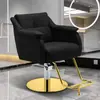 Silla de Barbería, Silla Especial para Cortar el Cabello de Celebridades de Internet para Salón de Belleza, Lujo Accesible, Simple, Asiento Elevable para Teñido y Permanente, Taburete de Peluquería