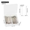 Transfronterizo Nuevo Caja de Doble Rejilla Herramienta de Pines Multifunción Aguja de Posicionamiento para Ropa Varias Especificaciones Aguja en T
