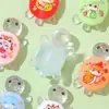 Nuevos Dibujos Animados Lindos Año Nuevo Año del Serpiente Tortuga DIY Adornos de Resina TikTok Combinación Tortuga Pequeña Bolsas Sorpresa Mayoreo