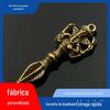 Criativo Bronze Elefante Nariz Deus Chave Pingente Latão Tailândia Buda Estátuas Vajra Pilão Descender Pilão Mágico Mary Card Fábrica de Jóias