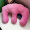 Almohada para salón de belleza almohada facial almohada estilo coreano almohada de chapa almohada para el pecho almohada desmontable en forma de U cama de belleza almohada cuadrada pequeña