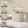 Contenedor de Almacenamiento de Arroz para el Hogar, a Prueba de Insectos, a Prueba de Humedad, Sellado, Tanque de Almacenamiento de Grado Alimenticio, Caja de Almacenamiento de Arroz de Gran Capacidad, Venta al por Mayor