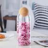 Bola de cortiça Garrafa de vidro Armazenamento Jar Café Grão Selado Jar Frutas Secas Cereais Criativo Chá Jar Cozinha Armazenamento