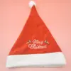 Chapéus de Natal Atacado, Chapéus de Papai Noel Espessos, Camada Dupla Quente, Decorações de Natal para Festas e Crianças