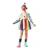 Disfraces de Payaso para Niños de Halloween 2026, Disfraces Divertidos para Actuaciones, Disfraces de Baile para Espectáculos de Escenario, Faldas Tutú Arcoíris, Ropa para Niños