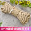 Cuerda de sisal cuerda para rascar gatos diy casera color blanco verde nido para gatos estructura para trepar gatos 6mm tabla rascadora natural para gatos poste rascador