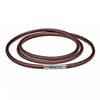 Cordón para Colgante de Joyería de Alta Calidad Cuerda para Colgante de Jade Collar de Cuerda para Hombre y Mujer Colgante de Cristal Cuerda de Cuero Encerada Trenzada Roja y Negra