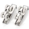 Acero Inoxidable Madera Maciza Puerta Corrediza Rueda Colgante Polea Colgante para Puerta Corrediza Rueda para Puerta Colgante Rueda de Pista Colgante Pequeña 4 Ruedas