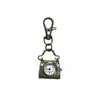 Reloj Llavero para Coche Soporta Logo Personalizado, Aleación de Zinc Movimiento de Gaviota Reloj para Llave de Coche