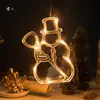 Luces Led Navideñas de Ventosa para Interiores Cadena de Luces Decoración Festiva Luces con Forma de Copo de Nieve y Campana Luces Decorativas para Habitación Luces de Ambiente
