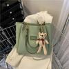 Bolso de invierno de gran capacidad para mujer, nuevo bolso de hombro combinable, bolso de mano de estilo occidental de alta gama y moda, 2024