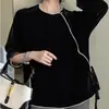 Camisa de Veludo Preta para Mulheres, Novo Estilo Outono/Inverno 2026, Novo Estilo Chinês, Caimento Solto da Moda, Camisa com Bordados Pesados