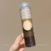 Goma Elástica Negra para el Cabello para Mujer, Alta Elasticidad, Accesorio para el Cabello Duradero, Diadema Elegante, Anillo de Goma para el Cabello
