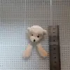 4cm oso dividido conejo pelo semiacabado ropa infantil sombrero pantalones bufanda accesorios accesorios DIY