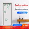 Fornecedor Fabricante Sala de Estar Estilo Europeu Porta Pintada de Folha Dupla, Porta Moderna de Madeira Maciça Pintada e Entalhada, Porta Pintada Madeira Maciça