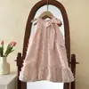 Vestido de Verão para Meninas Doce Laço Halter Vestido Fada 2026 Novo Estilo Coreano Vestido Princesa Venda Quente Transfronteiriça