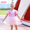Verano nuevo traje de baño para niños al por mayor 3-6 años traje de baño para bebé lindo caricatura falda de princesa traje de baño