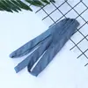 Cinto de Tecido de Algodão e Linho de Cor Sólida de 2cm para Roupas e Saias, Cinto Estreito Simples e Versátil para Cintura