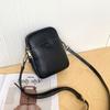Bolsa Feminina de Couro Bovino Curtido Vegetal, Bolsa de Mão Feminina Versátil, Bolsa Saco Simples, Porta-Moedas para Celular, Couro Macio, Retrô e Prática