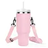 Tampa para Copo de Gelo 40oz Stanley Material de Mergulho Bolsa Tote para Garrafa de Água Alça Stanley Tampa para Copo Térmico Montado no Carro