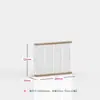 Caja de Almacenamiento Baji Estante de Almacenamiento Acrílico Insignia Millet Marco para Colgante de Ventilador Periférico Seria Caja de Polvo Exhibición