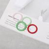 Anillo Estilo Mismo de Xiaohongshu, Banda Lisa, Venta Directa de Fábrica, Anillos de Pareja Estilo Minimalista, Mejor Amigo/Regalo para Estudiante, Nuevo Modelo 2025