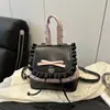 Bolsa Pequena de Outono para Mulheres 2025 Nova Bolsa Saco Estilo Ballet Versátil Mochila Estilo Ins Bolsa Transversal Bolsa de Ombro Nicho