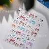 Cyansea Venta Caliente Colección Linda Sanrio Kitty Melody Kuromi Cinnamoroll Pegatinas Decorativas