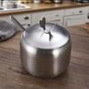 Pote de Pimenta Chili de Aço Inoxidável Transfronteiriço Pote de Sal Temperado com Óleo de Pimenta Chili Coreano Aço Inoxidável Cozinha Criativo Pote de Óleo com Colher