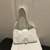 2026 Otoño Temprano Nuevo de Moda Chica Caliente Diseño de Nicho Bolso de Motocicleta Bolso de Hombro Único Bolso de Axila Bolso de Mano para el Trabajo Bolso de Mujer