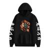 Sudadera con capucha holgada de Demon Slayer para hombre, diseño de Ghost Blade, anime japonés, con dibujos animados