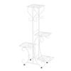 Ventas Directas de Fábrica Popular Floristería Soporte para Flores Muebles de Sala de Estar Interior Metal Nórdico de Cuatro Niveles de Pie Comercio Exterior Forjado de Hierro Soporte para Flores