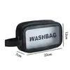 Bolsa de Higiene Pessoal Portátil de Grande Capacidade para Viagem, Bolsa Portátil para Armazenamento de Maquiagem para Banho e Fitness, Bolsa de Maquiagem Impermeável com Separação de Seco e Molhado
