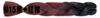 Extensão de cabelo trançado sujo transfronteiriço, cabelo trançado jumbo, cor gradiente africana, fibra química de seda de alta temperatura, peruca trançada grande