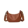 Bolsa Transversal Feminina Moderna e Elegante, Bolsa Dumpling de Grande Capacidade, Moda Nova 2025 Versátil para o Dia a Dia, Bolsa Transversal de Ombro
