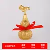 Calabaza de cobre de latón para dinero, calabaza de cobre de la suerte, calabaza de cobre con tapa abierta, adornos artesanales para el hogar, venta al por mayor de fábrica