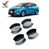 Adecuado para Nissan 21 Note E13 Tazón de Puerta Exterior Modificado Anti-Rayaduras Fibra de Carbono Decorativo Cubierta Protectora Especial