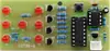 Kit de Produção Eletrônica DIY Treinamento para Iniciantes Introdução Prática de Soldagem Placa de Circuito Ensino Montagem Componentes de Circuito